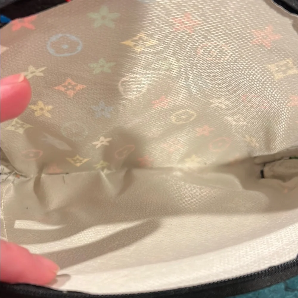 Multicolor Monogram Pouch - Picture 2 of 2